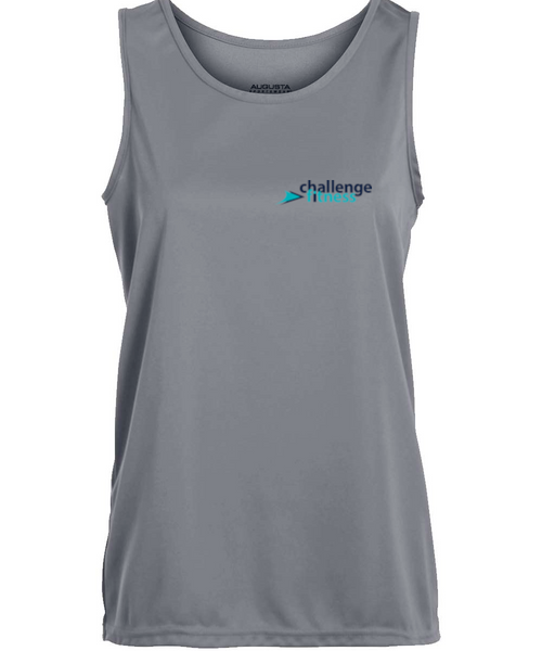 Challenge Fitness Tennis Tank Full Back
