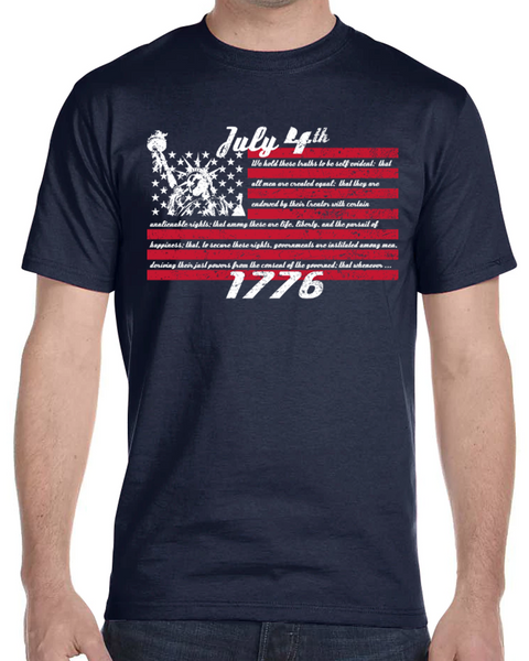 4th of July Declaration of Independence Day T-Shirt