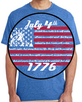 4th of July Declaration of Independence Day T-Shirt