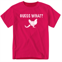 Guess What Chicken Butt Shirt, Funny Humorous Novelty Tshirt
