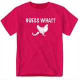Guess What Chicken Butt Shirt, Funny Humorous Novelty Tshirt