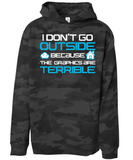 I Paused My Game Youth Hoodie Temp