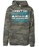 I Paused My Game Youth Hoodie Temp