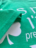 Kiss Me I'm Irish St. Patrick's Day Shirt, Funny Irish T-Shirt