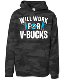 I Paused My Game Youth Hoodie Temp